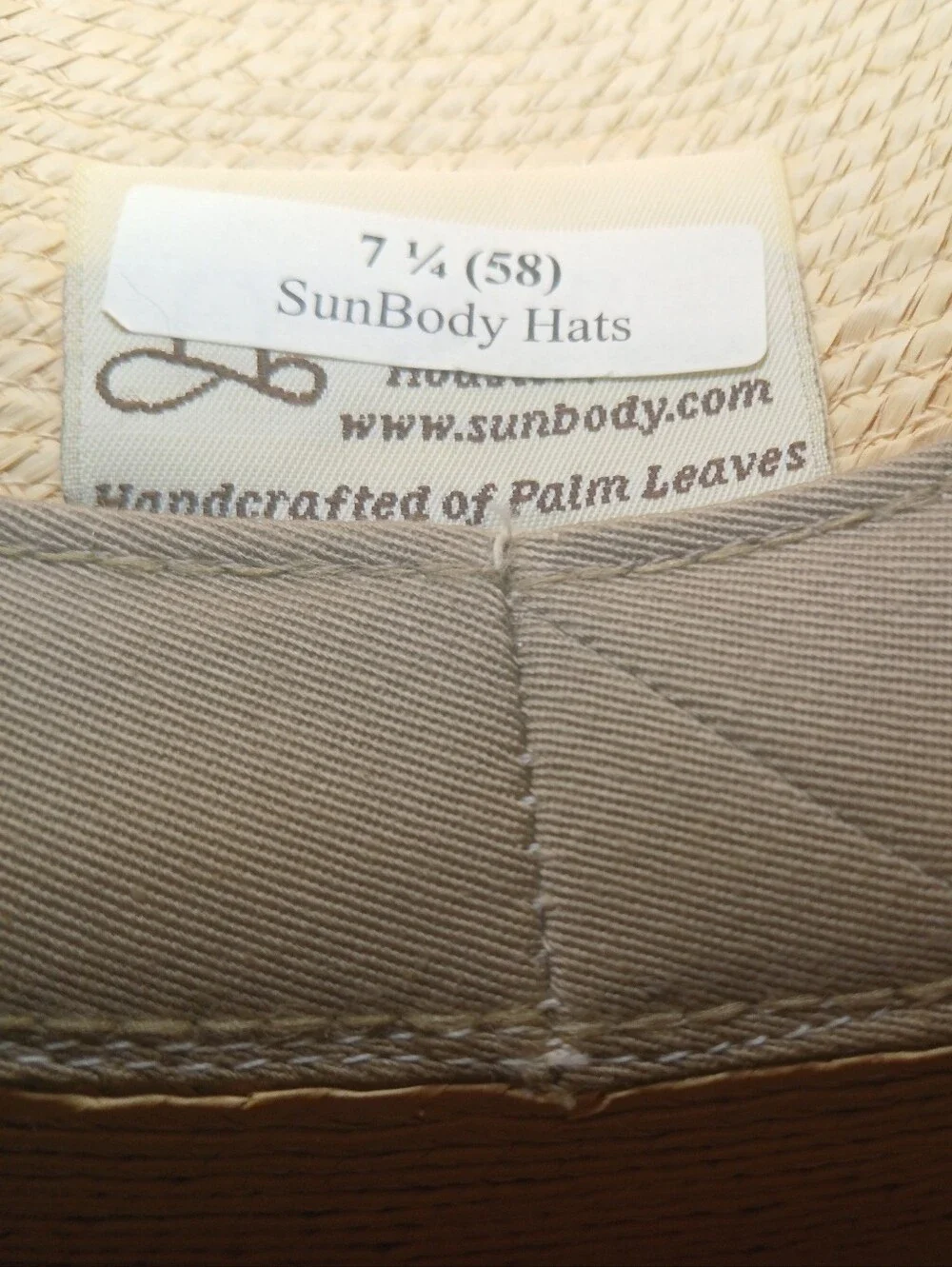 SunBody Gus Straw Widebrim Hat